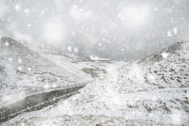 山东滨州出现23毫米大暴雪量级