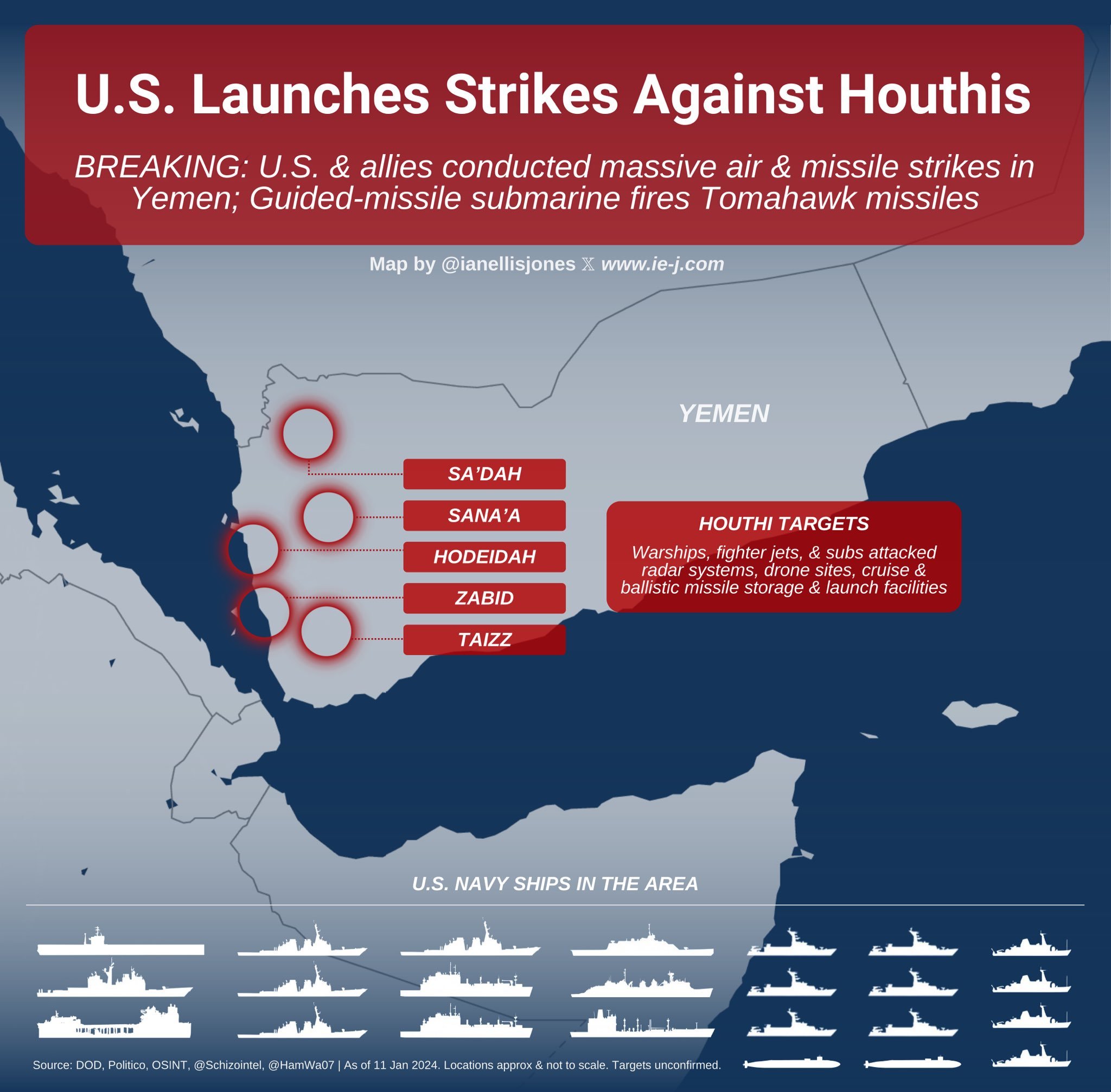 美国开出停止空袭胡塞武装条件